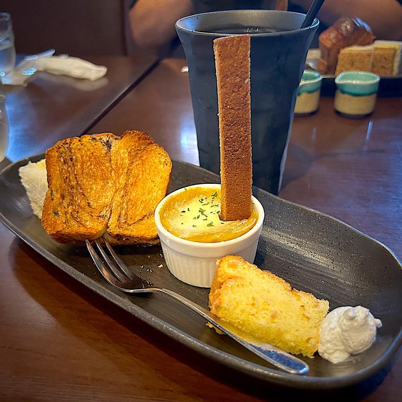 冷珈琲＋モーニングサービス(美甘珈琲)