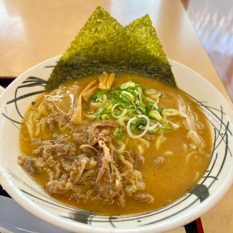 肉味噌ラーメン大盛り(丹波大食堂（道の駅 京丹波 味夢の里）)