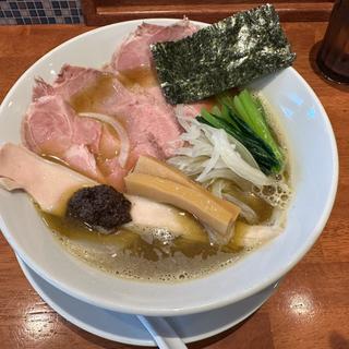 煮干しラーメン　トリュフ添え(魚貝中華そば 西尾久さんご)