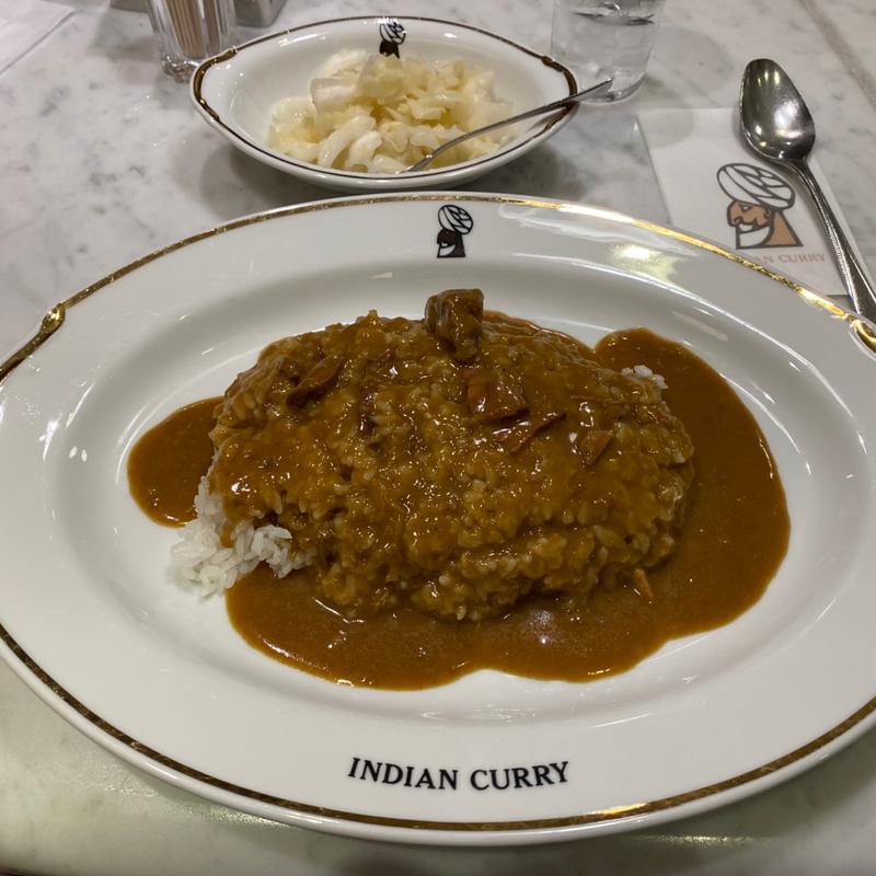 インデアンカレー　ピクルス大盛り(インデアンカレー 中之島フェスティバルプラザ店)