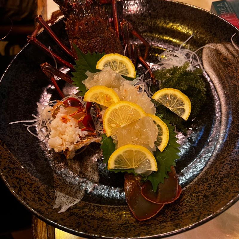 伊勢海老(旬菜・海鮮・炭火焼鳥の店 串もの たろやん)