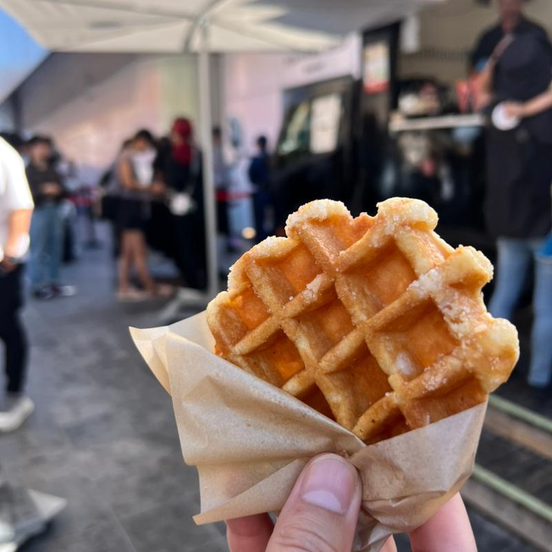 リエージュワッフル　プレーン(ベルギーパビリオン キッチンカー)