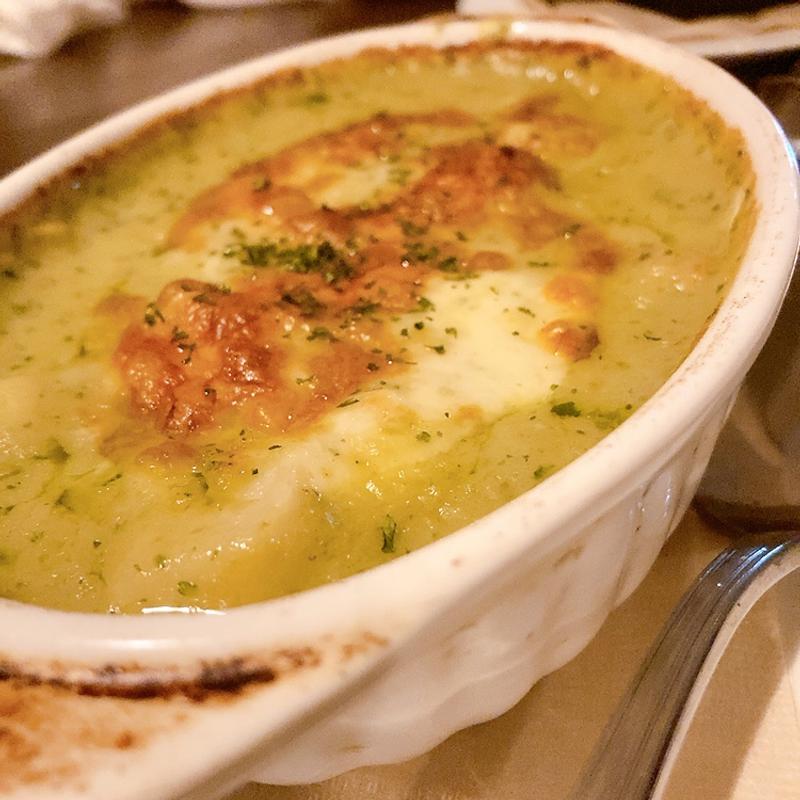 筍とホタテの香草バターグラタン(bakuro COMMON バクロ コモン)