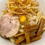 リッチ辛釜玉中華そば（並）(釜玉中華そば ナポレオン軒 六本木店)