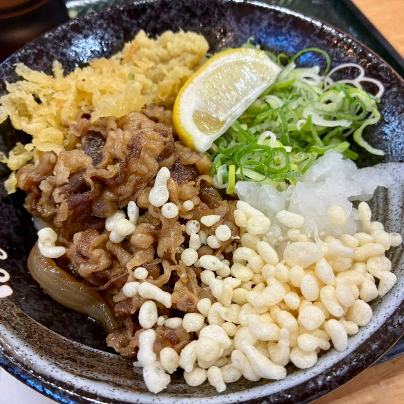 牛肉おろしぶっかけ(はなまるうどん 滋賀東草津店 )