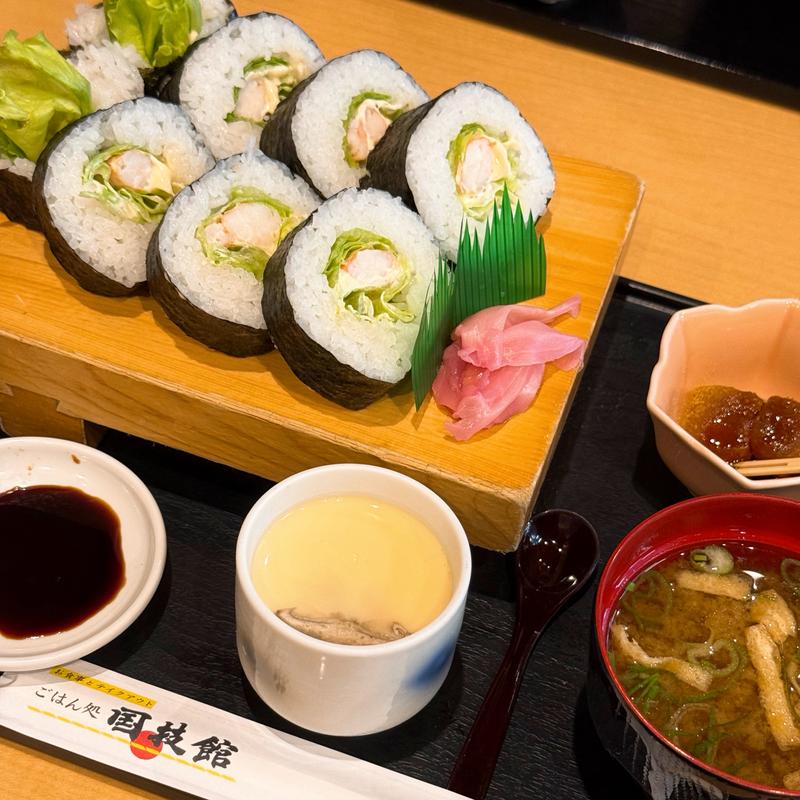 レタス巻きセット(ごはん処 国技館 イオン延岡SC店)