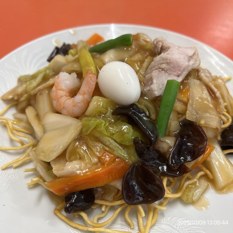 五目炸麺(四川一貫)