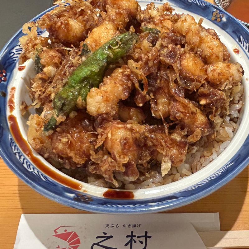 スペシャルかき揚げ丼大盛(之村)