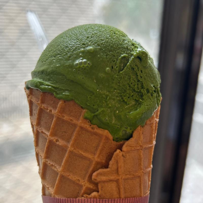 抹茶ジェラートNo.6(壽々喜園 浅草本店)