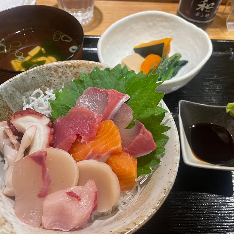 特選海鮮丼(淀屋橋 吟酒海楽 和(かず))