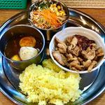 10月のランチ チキンハッサン