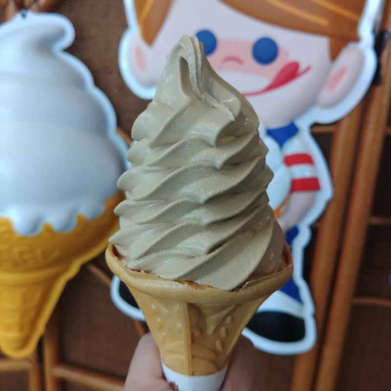 モカソフトクリーム(ねむの丘 物産館 )