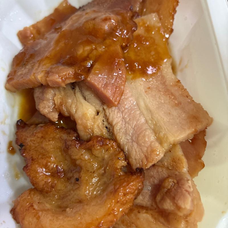 豚の生姜焼き(ローソン 札幌アピア店)