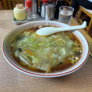 五目うまにソバ