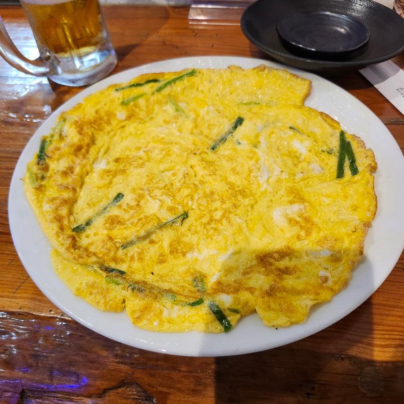 にら卵炒め(海さん〜市)