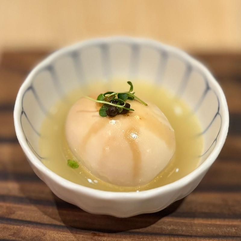 名古屋コーチン半熟卵(名古屋コーチン鶏おでん 清水 KITTE丸の内店)