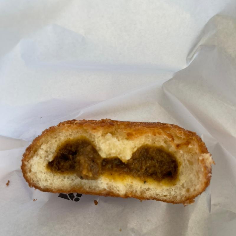 店で揚げるカレーパン(セブンイレブン 時津野田郷 )