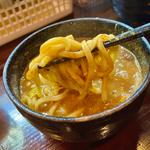 みそつけめん(KARA辛＆釜玉)