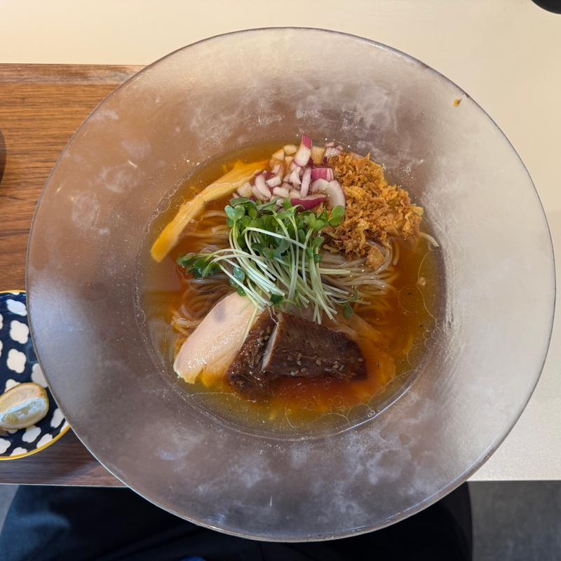 秋刀魚の冷やし醤油ラーメン(ラーメン 亀徳)