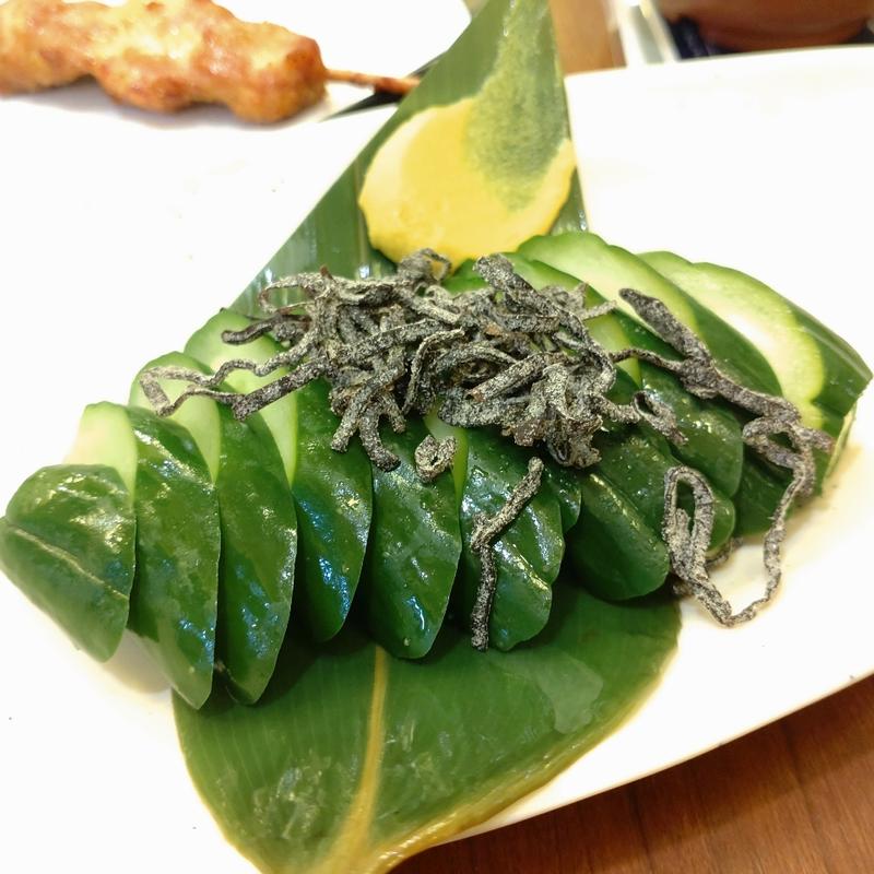 キュウリ一本漬け(居酒屋それゆけ！鶏ヤロー柏西口店)