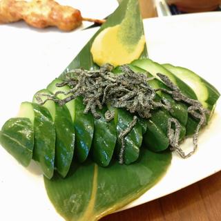 キュウリ一本漬け