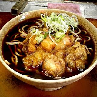 ゲソ天そば(そば千)