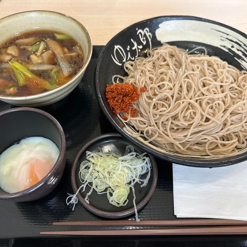 鴨せいろ1.5盛り(ゆで太郎 もつ次郎 トライアル小山店)