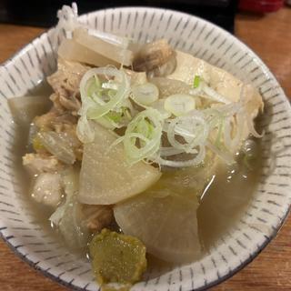牛もつ塩煮込み
