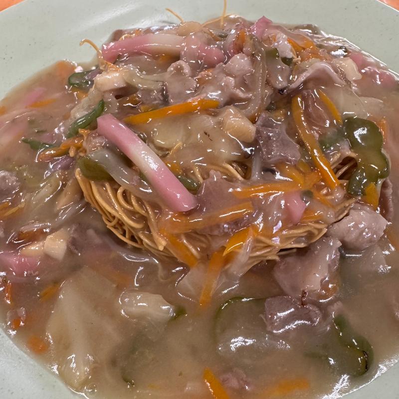 あんかけやきそば(市場食堂 )