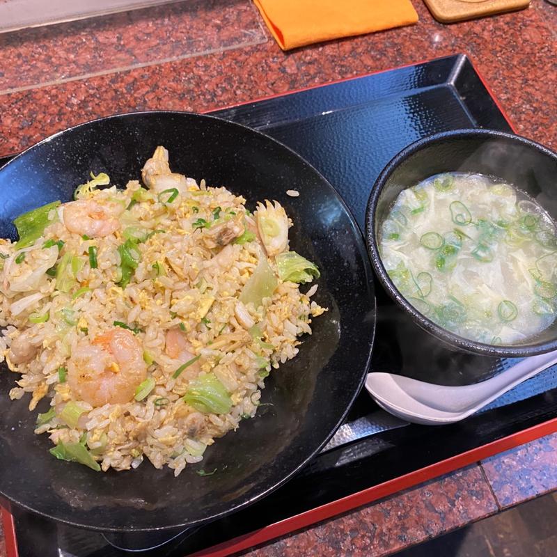 海鮮ミックス炒飯(亀吉)