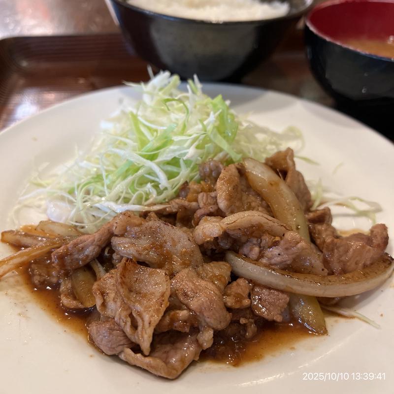 生姜焼(駒忠 神保町一丁目店)