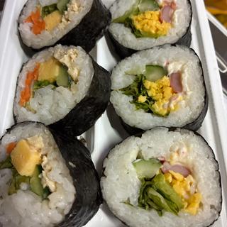 2種のサラダ巻き 