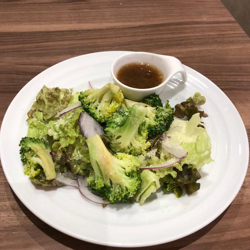 ブロッコリーのガーリックオイルサラダ(高倉町珈琲 柏の葉店)