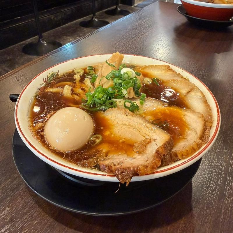手打ち醤油 全部増し(超多加水純手打ち麺 仁しむら)