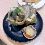さざえの刺身(すし銚子丸 亀戸店)