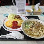 オムライスセット(高良食堂 )