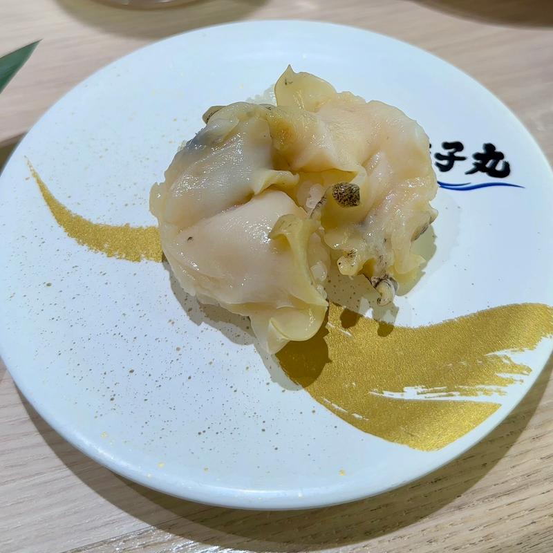 活つぶ貝(すし銚子丸 亀戸店)