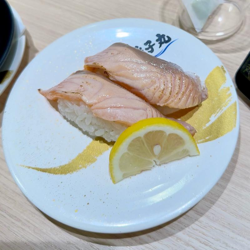 とろサーモン炙り(すし銚子丸 亀戸店)