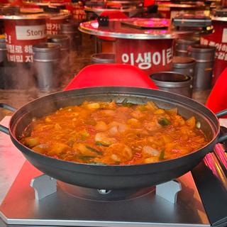 ナッコプセ(韓国料理 ハラペコ食堂 大阪 GEMSなんば店)