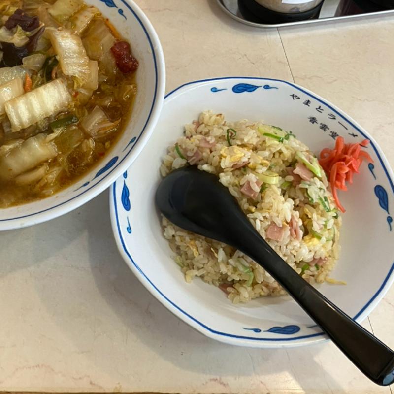 半チャンセット(やまとラーメン 香雲堂 野田阪神店)