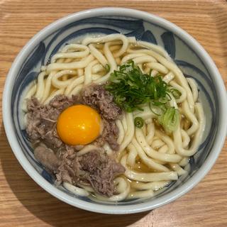 肉玉うどん(肉うどん・肉どうふ えん ASTY静岡店)