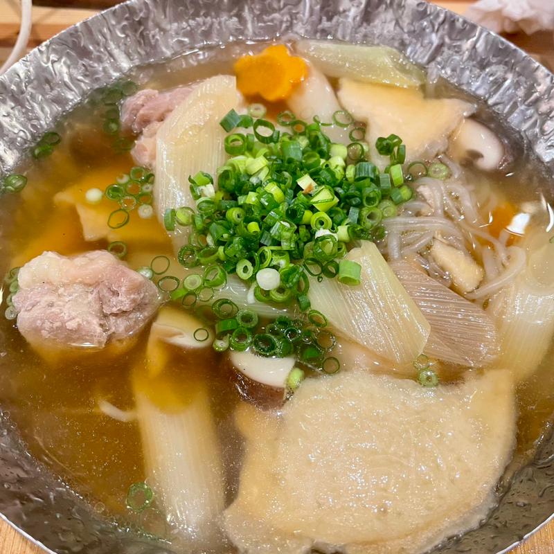 せんべい汁(居酒屋 漁り火)