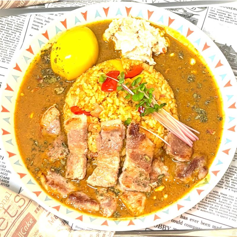 気まぐれランカプレート、ポークソテー(気まぐれ )