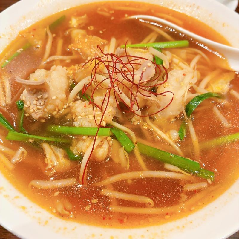 ホルモンラーメン(焼肉萬両)