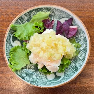 蒸し鶏サラダ(小菜中華-YUÁN- （ユエン）)