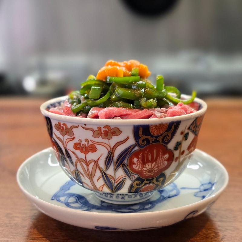 チンジャオロース丼(小菜中華-YUÁN- （ユエン）)