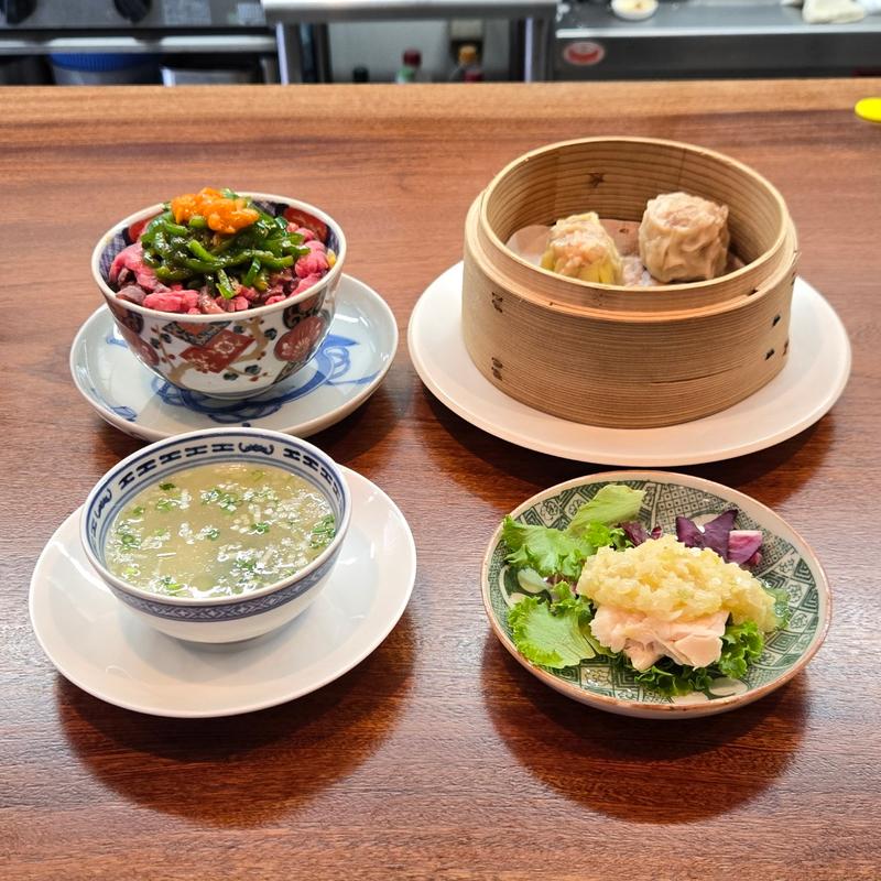 チンジャオロース丼セット(小菜中華-YUÁN- （ユエン）)