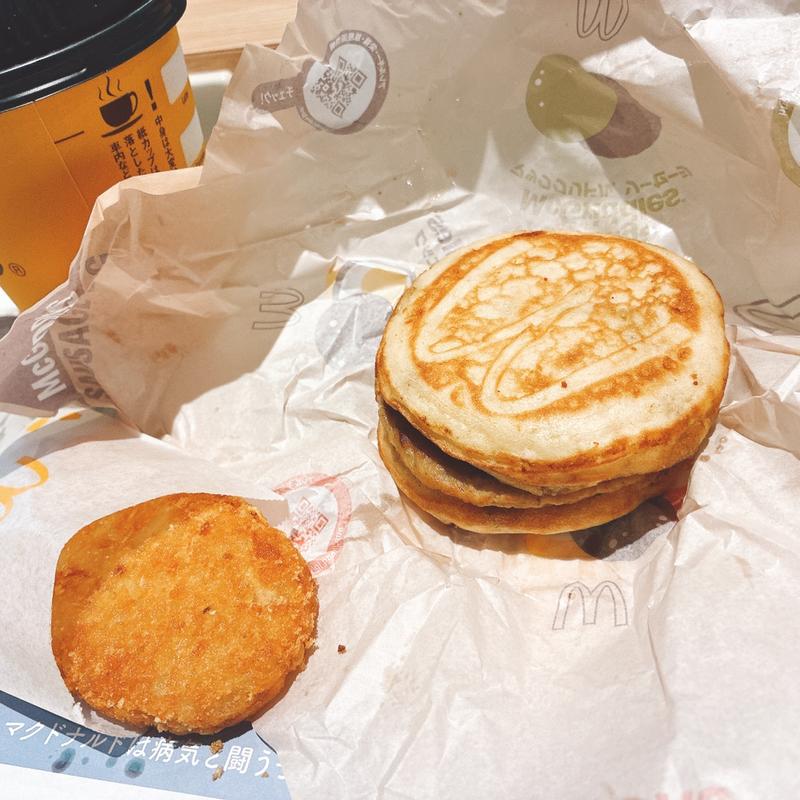 マックグリドルソーセージセット(マクドナルド 十三店 )