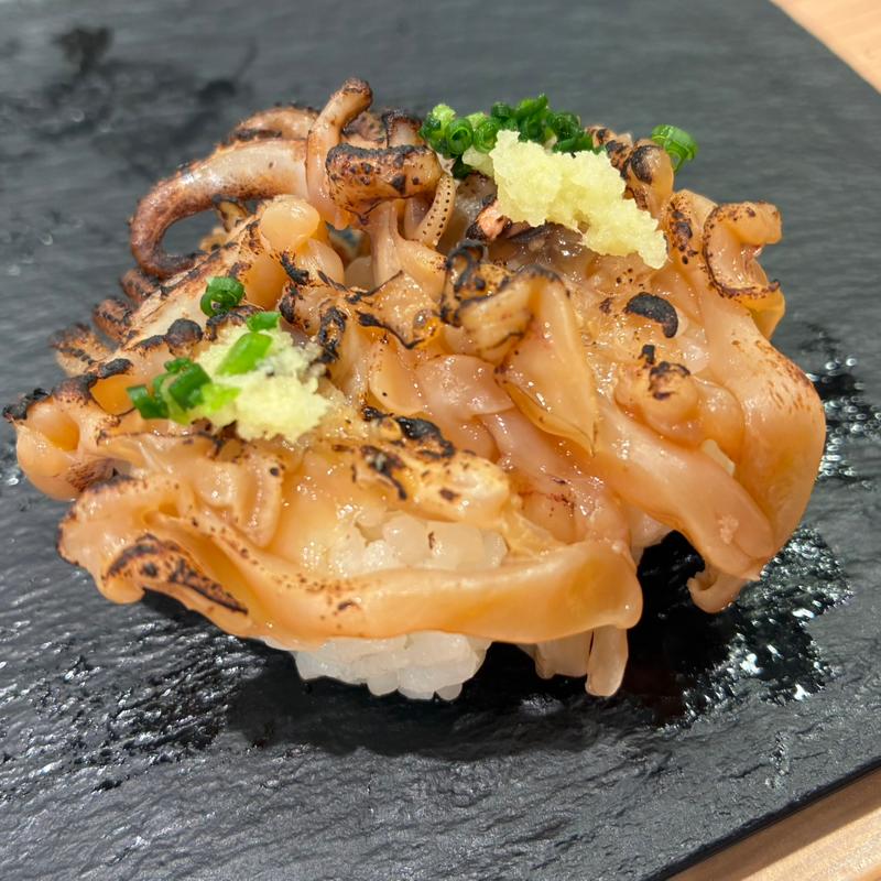 焼きげそ（2貫）(魚がし日本一 京都ポルタ亰店)