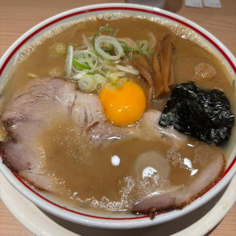 濃厚とろりそば＋黄身(東京煮干し らーめん玉 東京駅店)